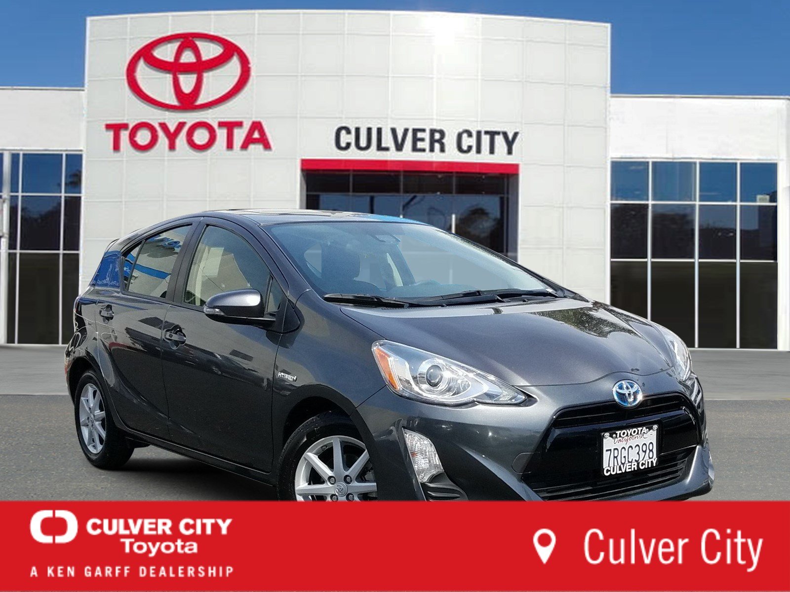 Certified Pre Owned 2016 Toyota Prius C Std Hatchback In Culver City Certified Pre Owned 2016 Toyota Prius C Std